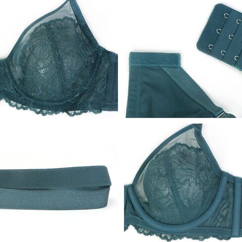 HSIA Bras for Women Lace Unlined Breast Minimizer Bra Full Coverage Bras with Underwire in Saudi Arabia
