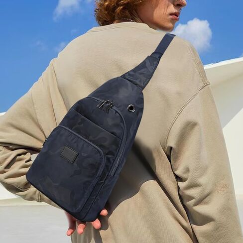 Men‘s Crossbody Sling Bag Single-shoulder Bag Chest Bag Outdoors Travel Hiking Chest Bag Daypack for Men in Saudi Arabia