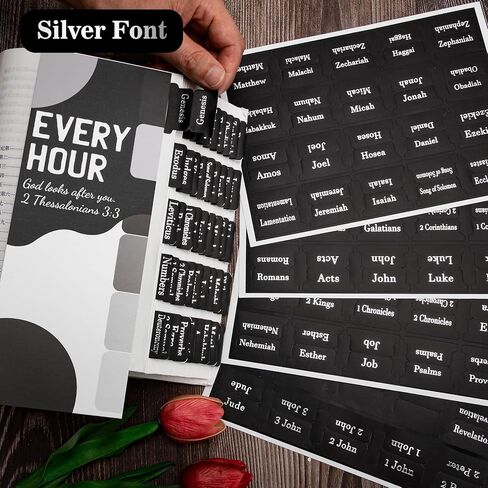 علامات تبويب الكتاب المقدس الزرقاء المغلفة، لوازم يومية الكتاب المقدس، علامات تبويب دراسة الكتاب المقدس للنساء والرجال، علامات تبويب فهرس كتاب الكتاب المقدس القديم والجديد للهدايا المسيحية in Kuwait