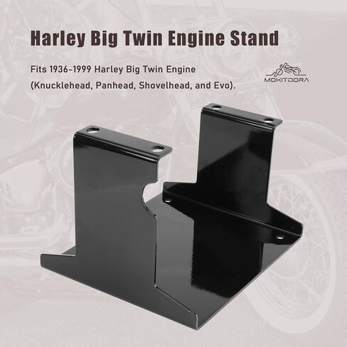 MoKitDora Big Twin Engine Stand Compatible with 1936-1999 Harley Big Twin Engine Knucklehead Panhead Shovelhead and Evo in Saudi Arabia
