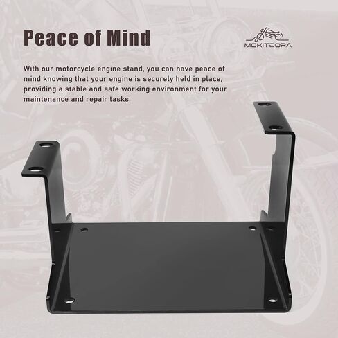 MoKitDora Big Twin Engine Stand Compatible with 1936-1999 Harley Big Twin Engine Knucklehead Panhead Shovelhead and Evo in Saudi Arabia