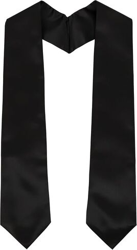 Unisex Adult Plain Graduation Stole 60" Long in Saudi Arabia