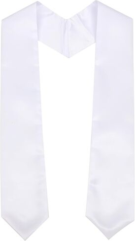 Unisex Adult Plain Graduation Stole 60" Long in Saudi Arabia