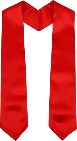 Unisex Adult Plain Graduation Stole 60" Long in Saudi Arabia