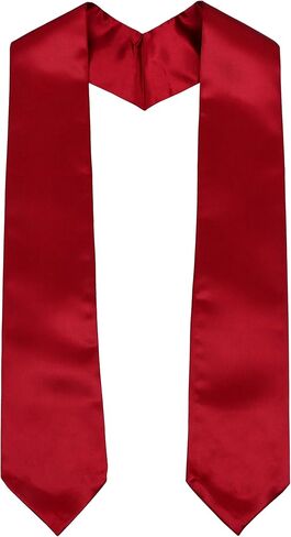 Unisex Adult Plain Graduation Stole 60" Long in Saudi Arabia
