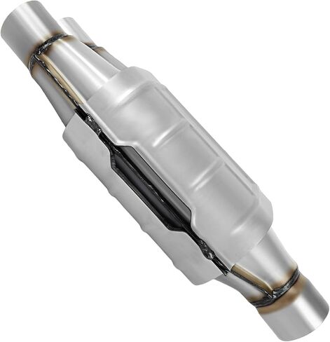 2" Inlet 2.5"Outlet Universal Catalytic Converter Compatible with Dodge Ram 2500 1996 1997 1998 1999 5.9L l6 5.9L V8 8.0L V10 Catalytic Convertor 608240 (EPA Compliant) in Saudi Arabia