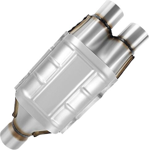 2" Inlet 2.5"Outlet Universal Catalytic Converter Compatible with Dodge Ram 2500 1996 1997 1998 1999 5.9L l6 5.9L V8 8.0L V10 Catalytic Convertor 608240 (EPA Compliant) in Saudi Arabia