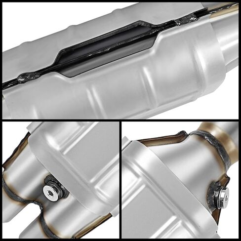 2" Inlet 2.5"Outlet Universal Catalytic Converter Compatible with Dodge Ram 2500 1996 1997 1998 1999 5.9L l6 5.9L V8 8.0L V10 Catalytic Convertor 608240 (EPA Compliant) in Saudi Arabia