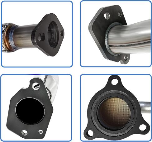 Front & Rear Catalytic Converter Compatible with 2010-2017 Chevrolet Equinox 2010-2014 GMC Terrain 2.4L Catalytic Convertor High Performance (EPA Compliant) in Saudi Arabia