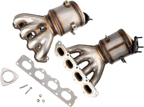 استبدال المحول الحفاز KAX لـ 2011-2015 Cruze 1.8L، 2012-2014 Sonic 1.8L، 2016 Cruze Limited 1.8L استبدال 16657، 16657 محول حفاز أمامي من الفولاذ المقاوم للصدأ in Saudi Arabia
