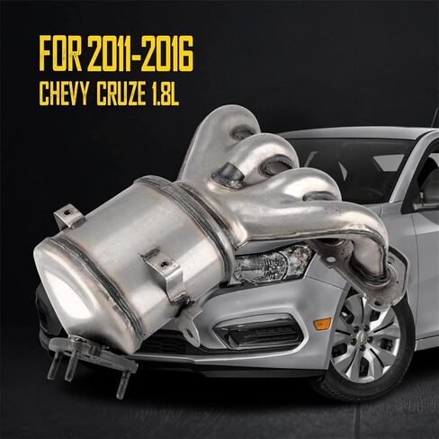 استبدال المحول الحفاز KAX لـ 2011-2015 Cruze 1.8L، 2012-2014 Sonic 1.8L، 2016 Cruze Limited 1.8L استبدال 16657، 16657 محول حفاز أمامي من الفولاذ المقاوم للصدأ in Saudi Arabia