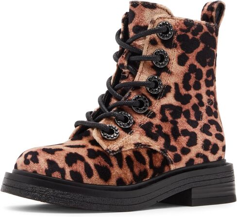 Steve Madden Girl's Nolita (Toddler/Little Kid) Combat Boot in Saudi Arabia