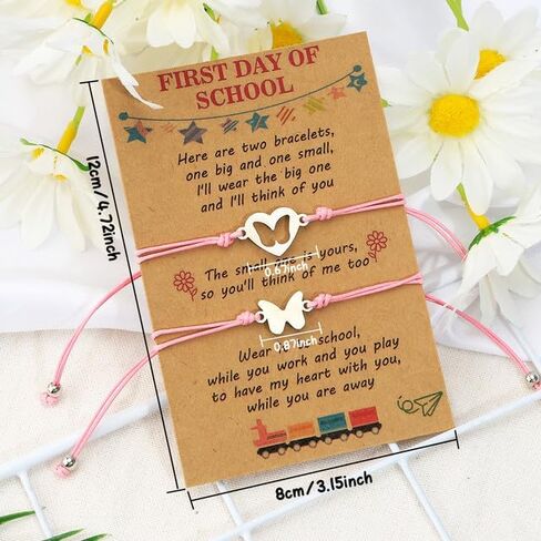 Back to School Bracelet,First Day of School Bracelet,Mommy and Me Bracelets in Saudi Arabia