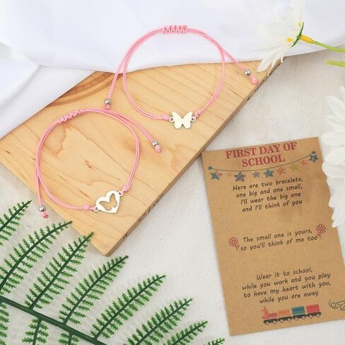 Back to School Bracelet,First Day of School Bracelet,Mommy and Me Bracelets in Saudi Arabia