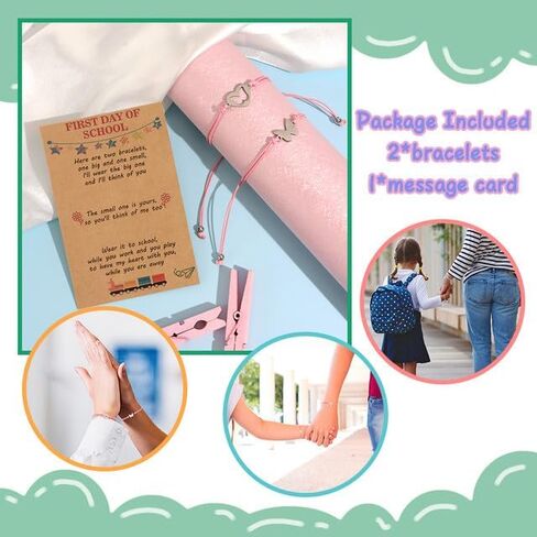 Back to School Bracelet,First Day of School Bracelet,Mommy and Me Bracelets in Saudi Arabia