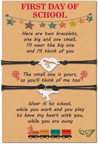 Back to School Bracelet,First Day of School Bracelet,Mommy and Me Bracelets in Saudi Arabia