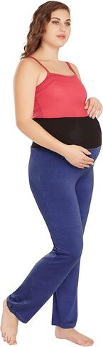Comfy Cotton Maternity Pants | Wide Leg Maternity Leggings Pregnancy Must Haves Including Plus Sizes in Saudi Arabia