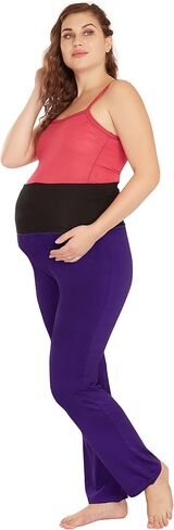 Comfy Cotton Maternity Pants | Wide Leg Maternity Leggings Pregnancy Must Haves Including Plus Sizes in Saudi Arabia