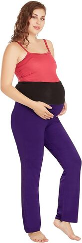 Comfy Cotton Maternity Pants | Wide Leg Maternity Leggings Pregnancy Must Haves Including Plus Sizes in Saudi Arabia
