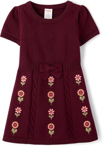 Gymboree Girls' and Toddler Short Sleeve Sweater Dress in Saudi Arabia