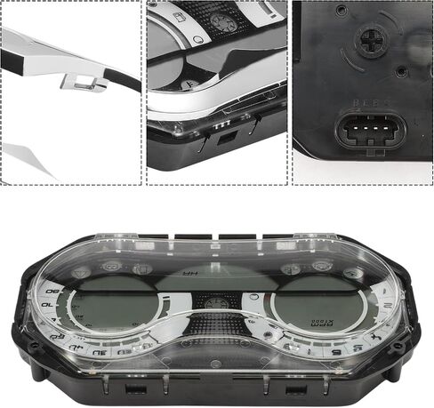 LCD Digital Jet Ski Speedometer fits for Sea Doo GTX RXP RXT Wake Gauge Cluster w/Chrome Bezel NO Programming Required Replace# 278002270 278002144 in Saudi Arabia