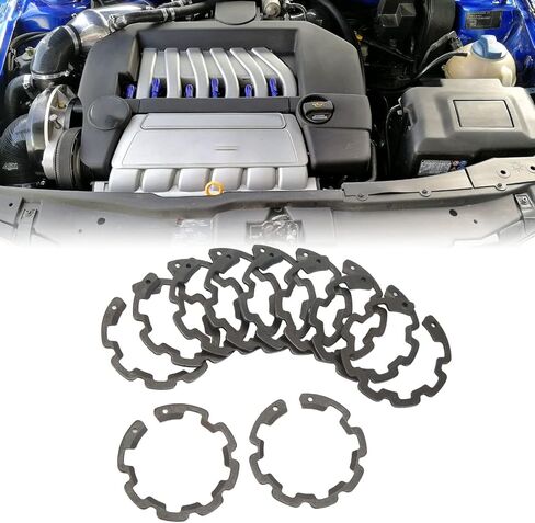 AC Compressor Clutch Snap Ring, 50Pcs C-Clip Snap Retaining Clip Rings Set Thickness 1.5mm OD 37.43mm ID 30mm for B5 AC Compressor Clutch Shaft in Saudi Arabia