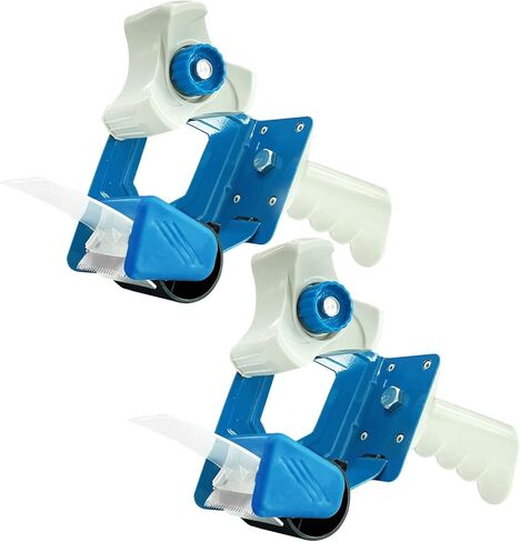 Sutekus 2Pack Tape Dispenser Gun 2" Tape Gun Dispenser Tape Gun with Ergonomic Handle for Packing Boxes, Moving in Saudi Arabia