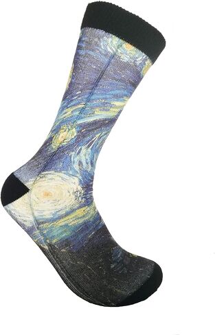 YISHOW Funny Novelty Crazy Crew Men's Women's Casual Dress Socks in Kuwait