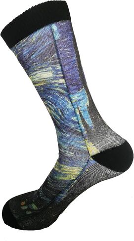 YISHOW Funny Novelty Crazy Crew Men's Women's Casual Dress Socks in Kuwait