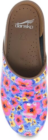 قباقيب Dansko الاحترافية سهلة الارتداء للنساء - نعل هزاز ودعم للقوس من أجل الراحة - مثالية للمحترفين ذوي المكانة الطويلة - براءة اختراع الربيع 8.5-9 M US in Saudi Arabia