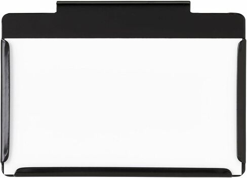 Lulalu Metal Bin and Basket Label Clips for Storage Bins. Dry Erase Chalk Marker Compatible. Replaceable Paper Insert Labels. Pack of 6 Black Metal Bin Label Holder Clips. in Kuwait