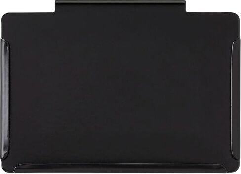 Lulalu Metal Bin and Basket Label Clips for Storage Bins. Dry Erase Chalk Marker Compatible. Replaceable Paper Insert Labels. Pack of 6 Black Metal Bin Label Holder Clips. in Kuwait