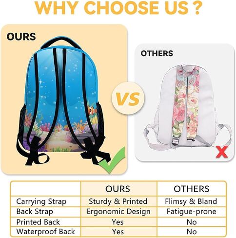 Mermaid Backpacks for Girls, Large Capacity Backpack for School, Cute Blue Lightweight Bookbag for Kids in Saudi Arabia