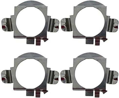 حامل محول H7 H7 Retainers Clik مقبس قاعدة متوافق مع BMW Audi Mercedes-Benz Buick Ford Focus (4 عبوات) in Kuwait