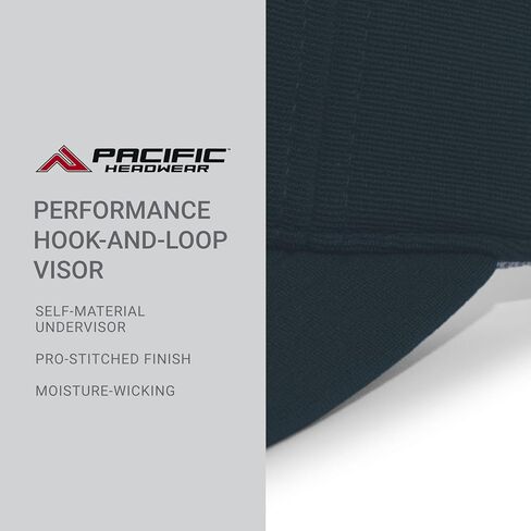 Pacific Headwear M2 Performance Hook-and-Loop Visor in Saudi Arabia