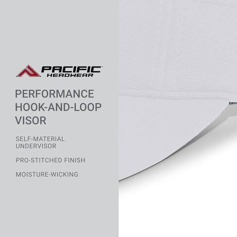 Pacific Headwear M2 Performance Hook-and-Loop Visor in Saudi Arabia