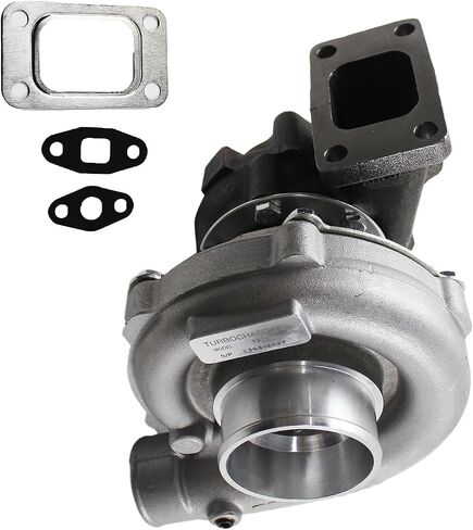 Turbocharger with Gaskets, Compatible with T04E T3/T4 0.57 A/R 48.1 TRIM 400+HP BOOST STAGE III Charger, 1.5L-2.5L Engine Turbo Charger Replaces Part in Saudi Arabia