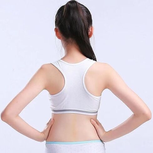 Bras for Girls Seamless Cami Bralettes Sports Solid Vest Unpadded Bra in Saudi Arabia