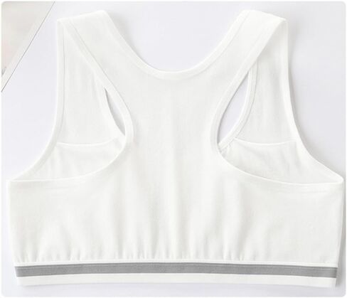 Bras for Girls Seamless Cami Bralettes Sports Solid Vest Unpadded Bra in Saudi Arabia