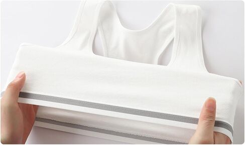Bras for Girls Seamless Cami Bralettes Sports Solid Vest Unpadded Bra in Saudi Arabia