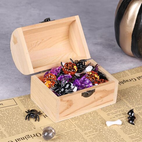 DomeStar 180-200 قطعة من حشو مزهرية الهالوين، ديكورات الهالوين الصغيرة من الأكريليك على شكل يقطين شبح عنكبوت قبعة جمجمة للحفلات المركزية in Kuwait