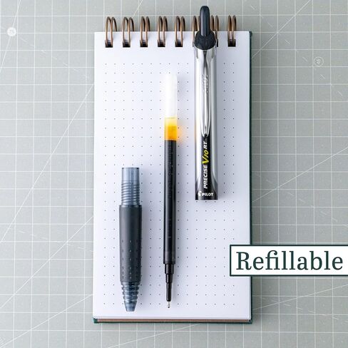 Pilot Precise V10 Retractable Rolling Ball Pens, Bold Point, 1.0 mm, Assorted, Pack of 4 Pens in Saudi Arabia