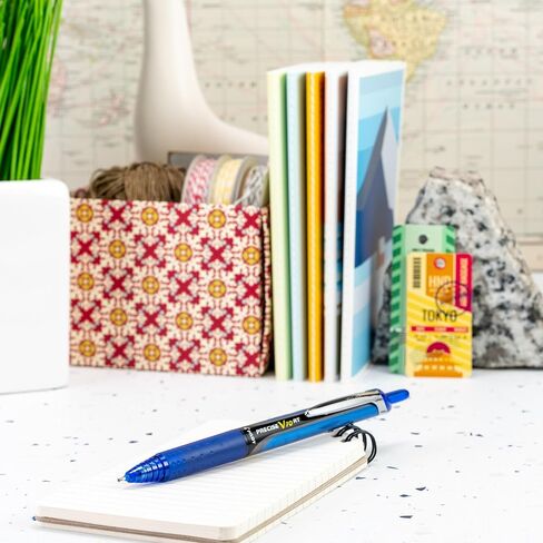 Pilot Precise V10 Retractable Rolling Ball Pens, Bold Point, 1.0 mm, Assorted, Pack of 4 Pens in Saudi Arabia
