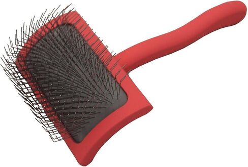 Chris Christensen Big G Dog Slicker Brush for Dogs (Goldendoodles, Labradoodles, Poodles), Groom Like a Professional, Fluff Detangle Style, Saves Time Energy, Teal, Large in Kuwait