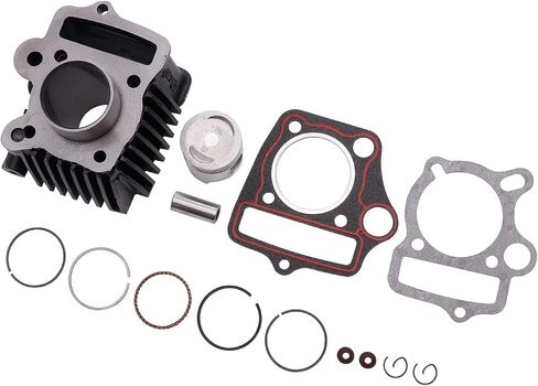 39 مللي متر تتحمل اسطوانة مجموعة المكبس صالح لهوندا RF50F 2004-2015 XR50R 1999-2004 Z50R 1982-1999 50cc صالح لكازوما ميركات صالح ل Redcat ATV مجموعة النهاية العليا in Saudi Arabia