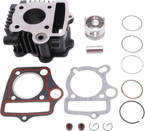 39 مللي متر تتحمل اسطوانة مجموعة المكبس صالح لهوندا RF50F 2004-2015 XR50R 1999-2004 Z50R 1982-1999 50cc صالح لكازوما ميركات صالح ل Redcat ATV مجموعة النهاية العليا in Saudi Arabia