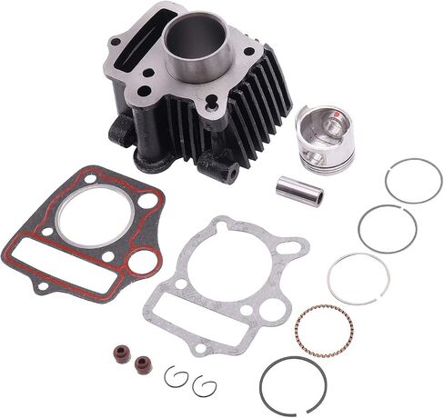 39 مللي متر تتحمل اسطوانة مجموعة المكبس صالح لهوندا RF50F 2004-2015 XR50R 1999-2004 Z50R 1982-1999 50cc صالح لكازوما ميركات صالح ل Redcat ATV مجموعة النهاية العليا in Saudi Arabia