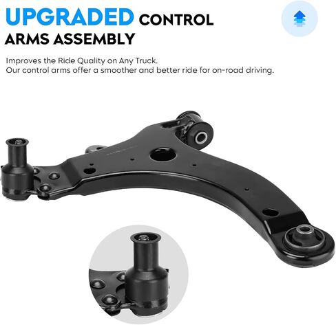 Front Lower Control Arm w/Ball Joint for Buick Allure & Lacrosse 05-09, Chevy Impala 00-13 & Limited 14-16, Monte Carlo 00-07, Pontiac Grand Prix 04-08, 2Pcs Suspension Kit K620675 K620676 in Saudi Arabia