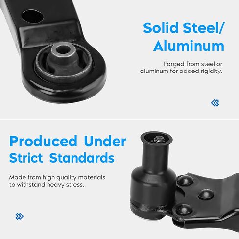 Front Lower Control Arm w/Ball Joint for Buick Allure & Lacrosse 05-09, Chevy Impala 00-13 & Limited 14-16, Monte Carlo 00-07, Pontiac Grand Prix 04-08, 2Pcs Suspension Kit K620675 K620676 in Saudi Arabia