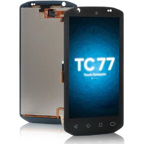 for Zebra TC77 TC70 TC75 TC70X TC75X TC72 LCD Screen Replacement - LCD Touch Display Digitizer Assembly Compatible with Handheld Android Barcode Scanners